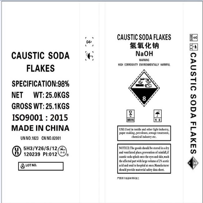 99 soda caustica 25kg per l'agente Saponifying Agent di sviluppo di colore